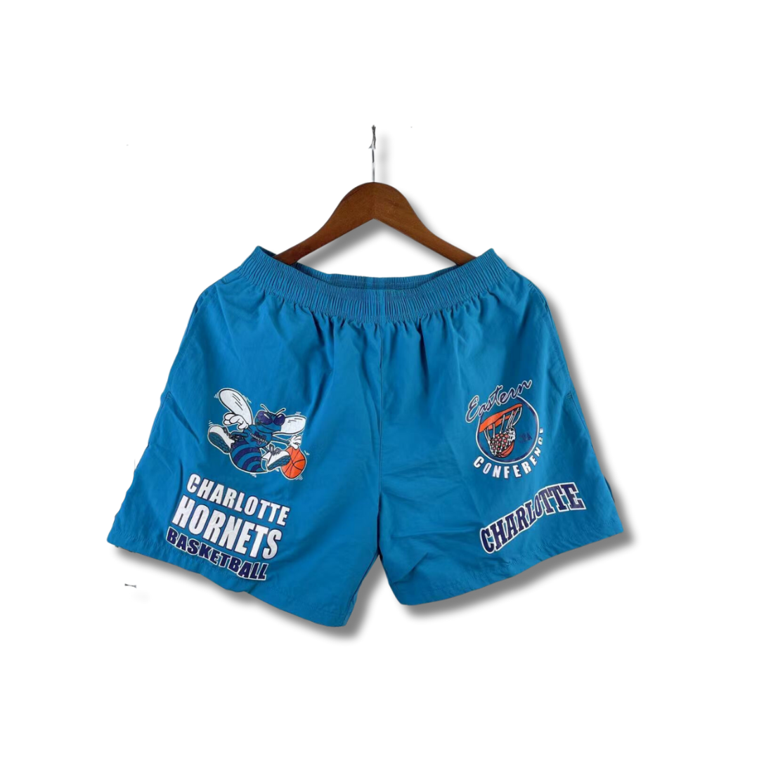 Mitchell and ness charlotte hornets outlet shorts