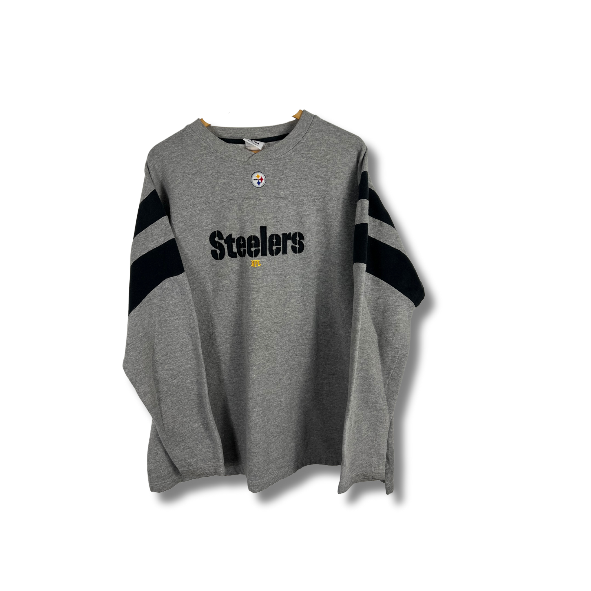 NFL - PITTSBURGH STEELERS STARTER CREWNECK - XL OVERSIZED – vintagecoau