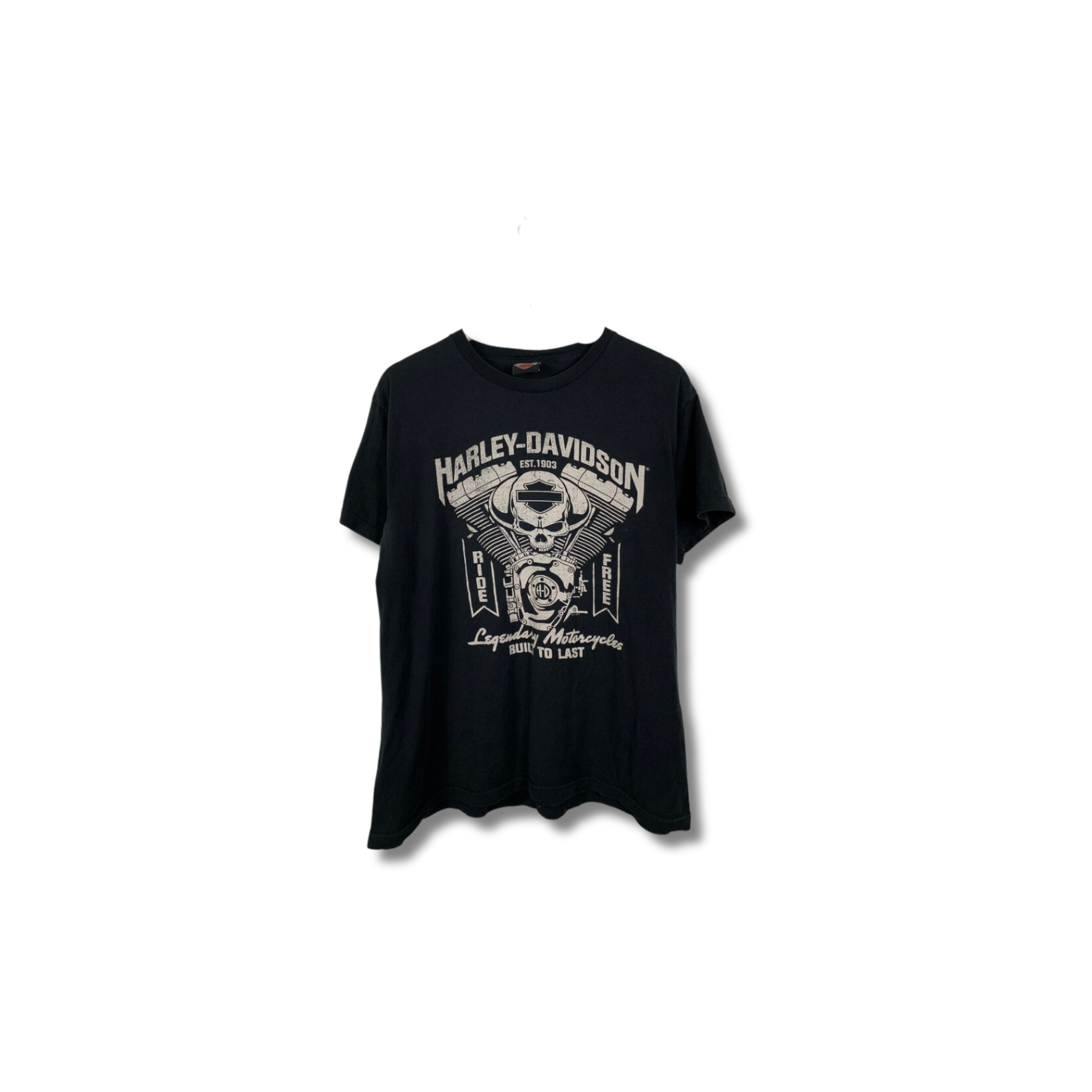 Harley Davidson Black Graphic Jamaica Shirt – ONE OF ONE GALLERY