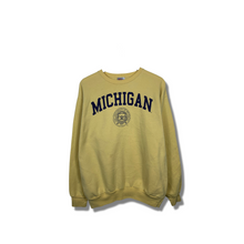 Load image into Gallery viewer, NCAA - VINTAGE YELLOW MICHIGAN CREWNECK - MEDIUM