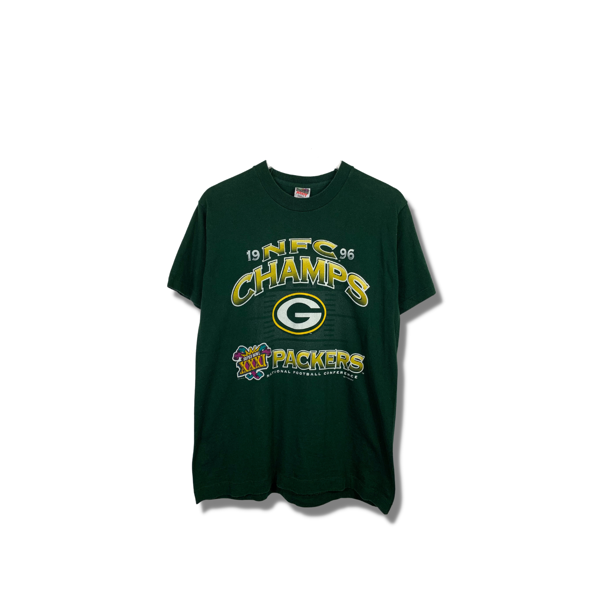 VTG 90s Starter Green Bay Packers Super Bowl XXXI 1996 deals NFL T Shirt XL Favre