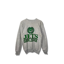 Load image into Gallery viewer, NFL - VINTAGE WHITE NEW YORK JETS CREWNECK - SMALL