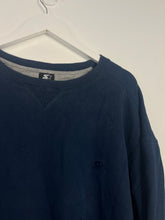 Load image into Gallery viewer, VINTAGE STARTER NAVY BLUE CREWNECK - 2XL / 3XL