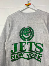 Load image into Gallery viewer, NFL - VINTAGE WHITE NEW YORK JETS CREWNECK - SMALL