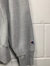 Load image into Gallery viewer, UNIVERSITY - GREY MICHIGAN CREWNECK ON CHAMPION TAGS