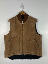 Load image into Gallery viewer, BROWN CARHARTT VEST JACKET - LARGE
