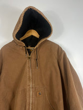 Load image into Gallery viewer, BROWN CARHARTT HOODED JACKET - XL
