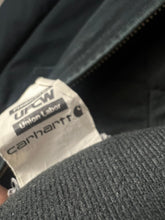 Load image into Gallery viewer, BLACK CARHARTT HOODED VINTAGE JACKET - LARGE
