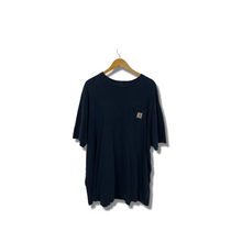 Load image into Gallery viewer, NAVY BLUE CARHARTT POCKET ESSENTIAL T-SHIRT - 2XL / OVERSIZED ( LONG )
