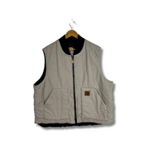 Load image into Gallery viewer, VINTAGE CARHARTT WHITE VEST - 2XL / OVERSIZED
