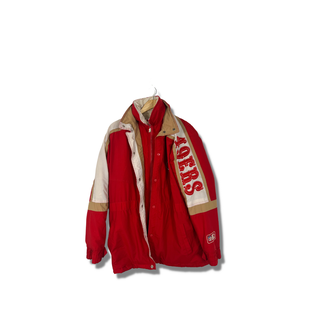 NFL - STARTER SAN FRANCISCO 49ERS FULL ZIP JACKET - 2XL / 3XL