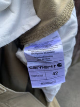 Load image into Gallery viewer, CARHARTT CARGO SHORTS BEIGE TAN SHORTS - SIZE 42
