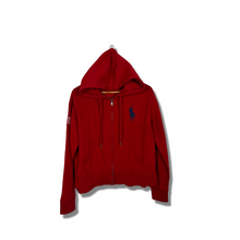 Load image into Gallery viewer, RED RALPH LAUREN FULL ZIP - WOMANS XL / YOUTH
