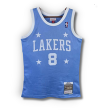 Load image into Gallery viewer, NBA - * NEW WITH TAGS * 2003 ALL STAR GAME JERSEY #8 KOBE BRYANT BLUE MITCHELL &amp; NESS HARDWOOD CLASSIC SINGLET JERSEY
