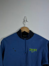 Load image into Gallery viewer, VINTAGE NIKE BLUE 1/4 QUARTER-ZIP - MENS XS / BOYS XL
