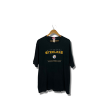 Load image into Gallery viewer, NFL - PITTSBURGH STEELERS EMBROIDERED T-SHIRT - LARGE
