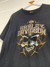 Load image into Gallery viewer, HARLEY DAVIDSON SKULL T-SHIRT W/ BACK GRAPHIC - MEDIUM ( TALL FIT )
