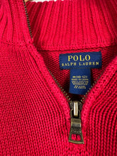 Load image into Gallery viewer, RED RALPH LAUREN KNITTED 1/4 QUARTER-ZIP - WOMANS MEDIUM 10-12
