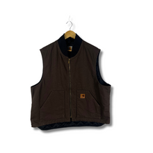 Load image into Gallery viewer, BROWN CARHARTT VEST * NEAR NEW * -  FITS XL / 2XL
