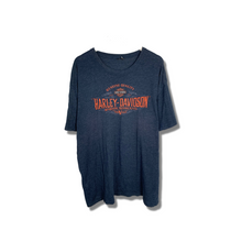 Load image into Gallery viewer, HARLEY DAVIDSON T-SHIRT W/ ENGINE ON BACK - XL OVERSIZED
