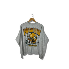 Load image into Gallery viewer, NFL - GREEN BAY PACKERS HELMET GRAPHIC CREWNECK - ( BOXY MEDIUM / LARGE )
