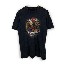 Load image into Gallery viewer, HARLEY DAVIDSON EAGLE GRAPHIC BLACK T-SHIRT - MENS SMALL
