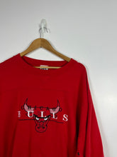 Load image into Gallery viewer, NBA - CHICAGO BULLS EMBROIDERED CREWNECK - XL / XL OVERSIZED
