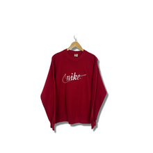 Load image into Gallery viewer, NIKE EMBROIDERED SWOOSH CREWNECK - MEDIUM
