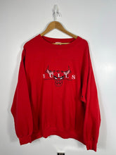 Load image into Gallery viewer, NBA - CHICAGO BULLS EMBROIDERED CREWNECK - XL / XL OVERSIZED

