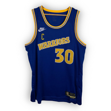 Load image into Gallery viewer, NBA - GOLDEN STATE WARRIORS #30 STEPHEN CURRY NIKE SWINGMAN BLUE SINGLET JERSEY
