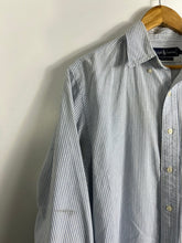 Load image into Gallery viewer, STRIPED RALPH LAUREN DRESS SHIRT MULTI PONY COLOUR - XL
