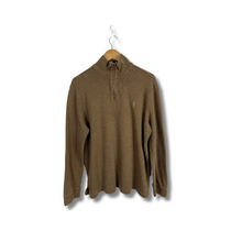 Load image into Gallery viewer, BROWN RALPH LAUREN 1/4 QUARTER-ZIP - XL
