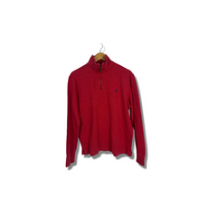Load image into Gallery viewer, RED RALPH LAUREN 1/4 QUARTER ZIP - SMALL / BOXY MEDIUM

