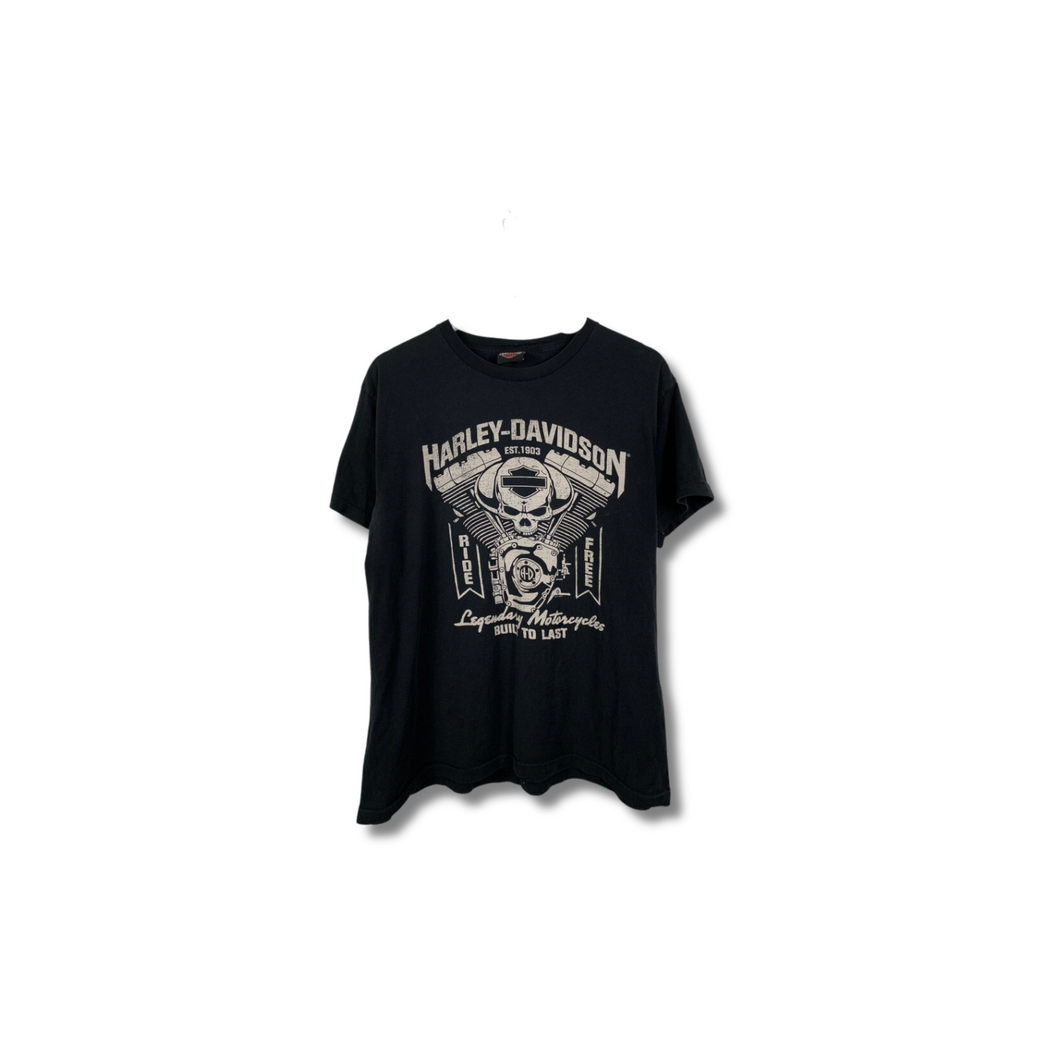 HARLEY DAVIDSON ENGINE GRAPHIC T-SHIRT - MEDIUM