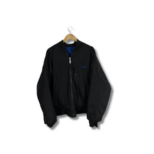 Load image into Gallery viewer, VINTAGE BLACK AND BLUE NIKE REVERSIBLE BOMBER JACKET - XL / 2XL
