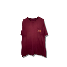 Load image into Gallery viewer, MAROON HARLEY DAVIDSON POCKET T-SHIRT W/ BACK GRAPHIC - XL / OVERSIZED
