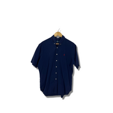 Load image into Gallery viewer, DARK NAVY BLUE RALPH LAUREN POLO DRESS SHIRT - XL
