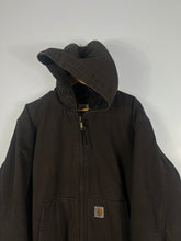 Load image into Gallery viewer, DARK BROWN CARHARTT JACKET - LARGE / SLIGHT OVERSIZED

