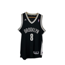 Load image into Gallery viewer, NBA - BROOKLYN NETS &quot; #8 DERON WILLIAMS SINGLET JERSEY - TAGEED SMALL FITS MEDIUM
