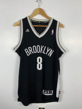 Load image into Gallery viewer, NBA - BROOKLYN NETS &quot; #8 DERON WILLIAMS SINGLET JERSEY - TAGEED SMALL FITS MEDIUM
