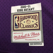 Load image into Gallery viewer, NBA - * NEW WITH TAGS * L.A LOS ANGLES LAKERS #8 KOBE BRYANT PURPLE MITCHELL &amp; NESS HARDWOOD CLASSIC SINGLET JERSEY
