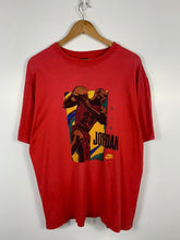 Load image into Gallery viewer, NIKE 90&#39;S VINTAGE MICHAEL JORADN RED SHIRT * RARE * - MENS LARGE
