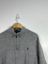 Load image into Gallery viewer, GREY RALPH LAUREN 1/4 QUARTER-ZIP - FITS XL / 2XL
