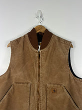 Load image into Gallery viewer, BROWN CARHARTT VEST JACKET - LARGE
