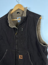 Load image into Gallery viewer, BROWN CARHARTT SHERPA VEST - LARGE
