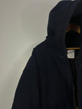 Load image into Gallery viewer, NAVY BLUE VINTAGE CARHARTT HOODED JACKET - 3XL
