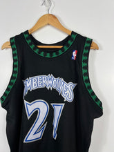 Load image into Gallery viewer, NBA - * NEW WITH TAGS * MINNEOSTA TIMBERWOLVES #21 KEVIN GARNETT - MENS XL
