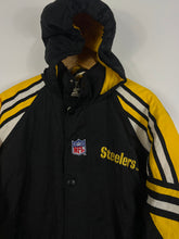 Load image into Gallery viewer, NFL - PITTSBURGH STEELERS STARTER VINTAGE JACKET - LARGE BOXY
