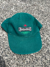 Load image into Gallery viewer, VINTAGE HEINEKEN LEATHER STRAP HAT - ONE SIZE FITS ALL OSFA
