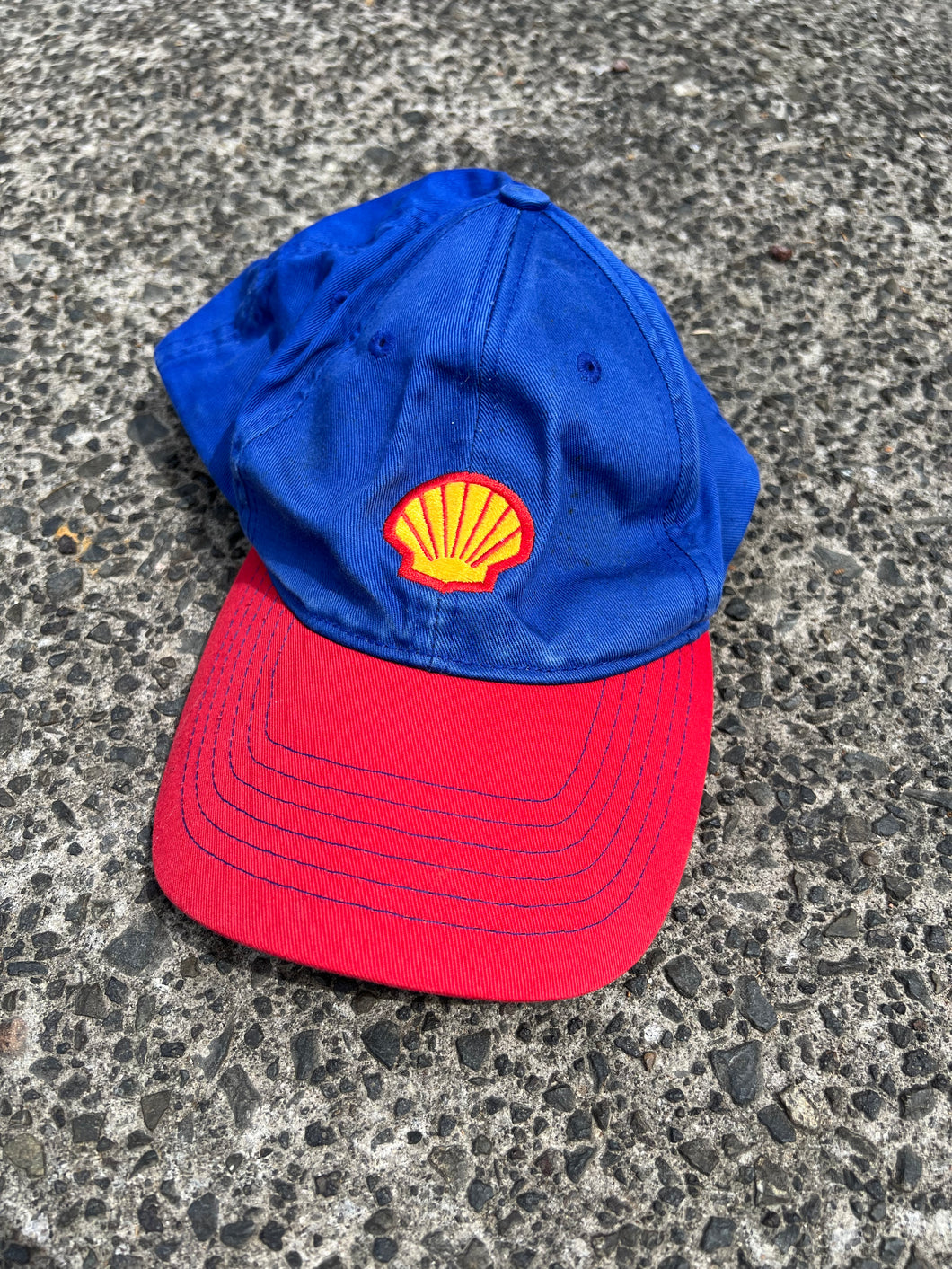 VINTAGE SHELL RACING HAT - ONE SIZE FITS ALL OSFA